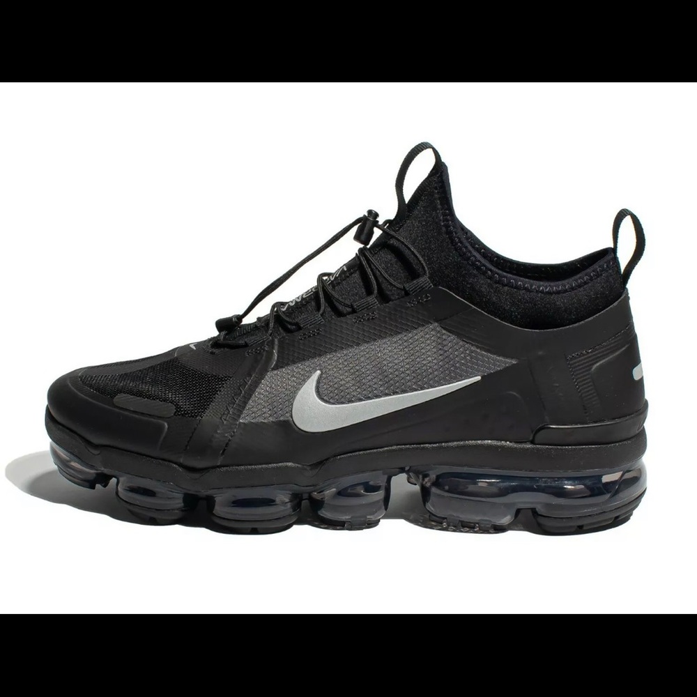 Nike Air Vapormax 2019 Utility Black Silver BV6351 - Picture 2 of 8